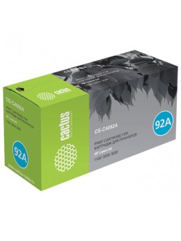 Картридж лазерный CACTUS (CS-C4092A) для HP LaserJet 1100/1100A/3200, ресурс 2500 стр. Картридж лазерный CACTUS (CS-C4092A) для HP LaserJet 1100/1100A/3200, ресурс 2500 стр.