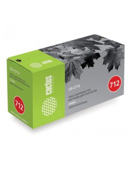 Картридж лазерный CACTUS (CS-C712) для CANON LBP-3010/3100, ресурс 1500 стр., CS-C712S Картридж лазерный CACTUS (CS-C712) для CANON LBP-3010/3100, ресурс 1500 стр., CS-C712S