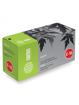 Картридж лазерный CACTUS (CS-E16) для CANON FC-108/128/PC750/880, ресурс 2000 стр. Картридж лазерный CACTUS (CS-E16) для CANON FC-108/128/PC750/880, ресурс 2000 стр.