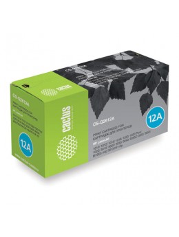 Картридж лазерный CACTUS (CS-Q2612A) для HP LaserJet 1018/3052/М1005, ресурс 2000 стр., CS-Q2612AS Картридж лазерный CACTUS (CS-Q2612A) для HP LaserJet 1018/3052/М1005, ресурс 2000 стр., CS-Q2612AS