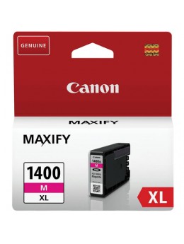 Картридж струйный CANON (PGI-1400XLМ) МВ2040/МВ2340, пурпурный, оригинальный, ресурс 900 стр., 9203B001 Картридж струйный CANON (PGI-1400XLМ) МВ2040/МВ2340, пурпурный, оригинальный, ресурс 900 стр., 9203B001