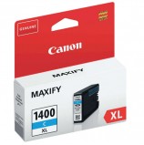 Картридж струйный CANON (PGI-1400XLС) МВ2040/МВ2340, голубой, оригинальный, ресурс 900 стр., 9202B001