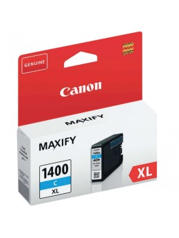 Картридж струйный CANON (PGI-1400XLС) МВ2040/МВ2340, голубой, оригинальный, ресурс 900 стр., 9202B001 Картридж струйный CANON (PGI-1400XLС) МВ2040/МВ2340, голубой, оригинальный, ресурс 900 стр., 9202B001