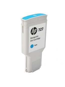 Картридж струйный для плоттера HP (F9J76A) DesignJet T1500/T920/T2500, №727, 300 мл, голубой, оригинальный Картридж струйный для плоттера HP (F9J76A) DesignJet T1500/T920/T2500, №727, 300 мл, голубой, оригинальный
