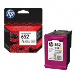 Картридж струйный HP (F6V24AE) DeskJet 2135/3635/3835/4535/4675/1115, №652, цветной, оригинальный ресурс 200 стр.