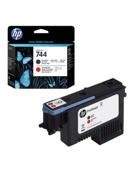 Головка печатающая для плоттера HP (F9J88A) Designjet Z2600/Z5600 №744 черный матовый/красный, оригинальный Головка печатающая для плоттера HP (F9J88A) Designjet Z2600/Z5600 №744 черный матовый/красный, оригинальный