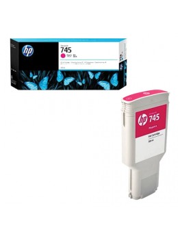 Картридж струйный для плоттера HP (F9K01A) Designjet Z2600/Z5600, №745, пурпурный, 300 мл, оригинальный Картридж струйный для плоттера HP (F9K01A) Designjet Z2600/Z5600, №745, пурпурный, 300 мл, оригинальный