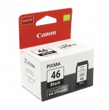 Картридж струйный CANON (PG-46) PIXMA E464/iP1600/iP2200/MP150/MP170/MP450, черный, оригинальный, ресурс 180 стр., 9059B001