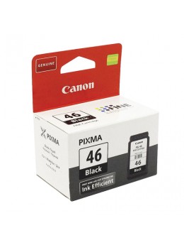 Картридж струйный CANON (PG-46) PIXMA E464/iP1600/iP2200/MP150/MP170/MP450, черный, оригинальный, ресурс 180 стр., 9059B001