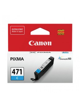 Картридж струйный CANON (CLI-471С) PIXMA MG5740/MG6840/MG7740, голубой, оригинальный, ресурс 311 стр., 0401C001