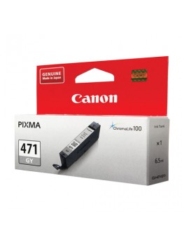 Картридж струйный CANON (CLI-471GY) PIXMA MG5740/MG6840/MG7740, серый, оригинальный, ресурс 780 стр., 0404C001