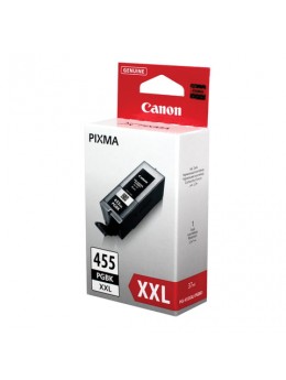 Картридж струйный CANON (PGI-455PGBK XXL)PIXMA MX724/924/iX6840, черный пигментный, оригинальный, ресурс 1000 стр., 8052B001