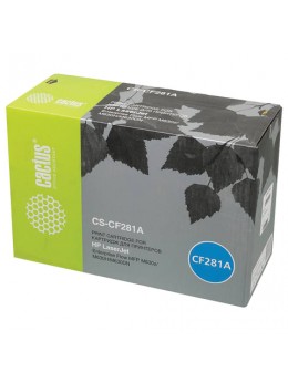 Картридж лазерный CACTUS (CS-CF281A) для HP LaserJet M604n/M604dn/M605/M606/M630, ресурс 10500 стр. Картридж лазерный CACTUS (CS-CF281A) для HP LaserJet M604n/M604dn/M605/M606/M630, ресурс 10500 стр.