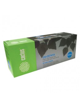 Картридж лазерный CACTUS (CS-CE741A) для HP LaserJet CP5225/5225N, голубой, ресурс 7300 стр. Картридж лазерный CACTUS (CS-CE741A) для HP LaserJet CP5225/5225N, голубой, ресурс 7300 стр.