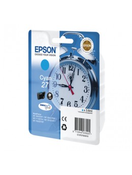 Картридж струйный EPSON (C13T27024010) WorkForce WF-3620DWF/3640DTWF/7110DTW/7620DTWF, оригинальный, голубой, C13T27024020/22 Картридж струйный EPSON (C13T27024010) WorkForce WF-3620DWF/3640DTWF/7110DTW/7620DTWF, оригинальный, голубой, C13T27024020/22