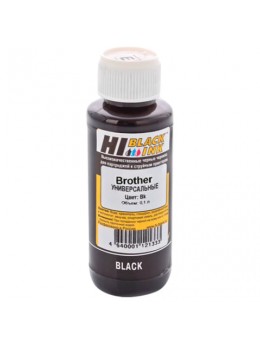 Чернила HI-BLACK для BROTHER универсальные, черные, 0,1 л, водные, 1507010392U