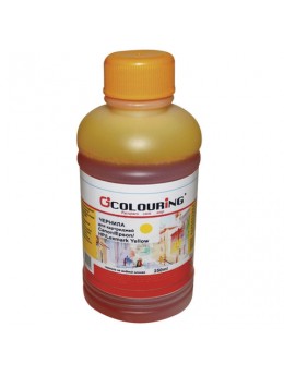 Чернила COLOURING для CANON /EPSON /HP /LEXMARK универсальные, желтые, 0,25 л, водные, 5180000094 Чернила COLOURING для CANON /EPSON /HP /LEXMARK универсальные, желтые, 0,25 л, водные, 5180000094