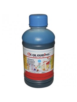 Чернила COLOURING для CANON /EPSON /HP /LEXMARK универсальные, светло-голубые, 0,25 л, водные, 5180000087 Чернила COLOURING для CANON /EPSON /HP /LEXMARK универсальные, светло-голубые, 0,25 л, водные, 5180000087