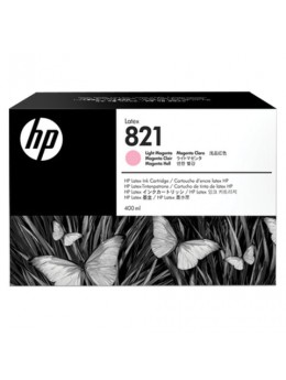 Картридж струйный HP (G0Y91A) Latex 110 Printer №821, цвет светло-пурпурный, оригинальный 400 мл. Картридж струйный HP (G0Y91A) Latex 110 Printer №821, цвет светло-пурпурный, оригинальный 400 мл.