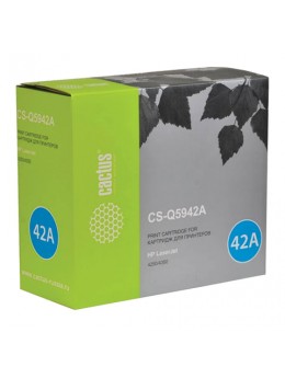 Картридж лазерный CACTUS (CS-Q5942А) для HP LaserJet 4250/4350, ресурс 10000 стр., CS-Q5942A Картридж лазерный CACTUS (CS-Q5942А) для HP LaserJet 4250/4350, ресурс 10000 стр., CS-Q5942A