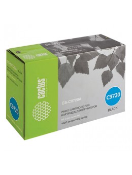 Картридж лазерный CACTUS (CS-C9720A) для HP ColorLaserJet 4600/4650, черный, ресурс 9000 стр., CS-C9720AR Картридж лазерный CACTUS (CS-C9720A) для HP ColorLaserJet 4600/4650, черный, ресурс 9000 стр., CS-C9720AR