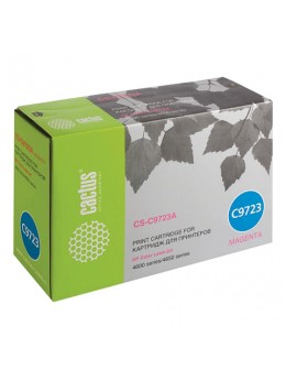 Картридж лазерный CACTUS (CS-C9723A) для HP ColorLaserJet 4600/4650, пурпурный, ресурс 8000 стр., CS-C9723AR Картридж лазерный CACTUS (CS-C9723A) для HP ColorLaserJet 4600/4650, пурпурный, ресурс 8000 стр., CS-C9723AR