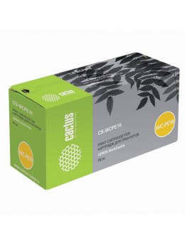 Картридж лазерный CACTUS (CS-WCPE16) для XEROX WC PE16/PE16e, ресурс 3500 стр. Картридж лазерный CACTUS (CS-WCPE16) для XEROX WC PE16/PE16e, ресурс 3500 стр.