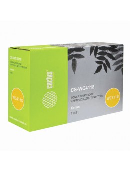 Картридж лазерный CACTUS (CS-WC4118) для XEROX WorkCentre 4118, ресурс 8000 стр. Картридж лазерный CACTUS (CS-WC4118) для XEROX WorkCentre 4118, ресурс 8000 стр.