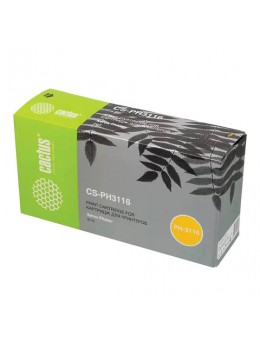 Картридж лазерный CACTUS (CS-PH3116) для XEROX Phaser 3116, ресурс 3000 стр. Картридж лазерный CACTUS (CS-PH3116) для XEROX Phaser 3116, ресурс 3000 стр.