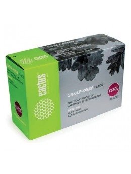 Картридж лазерный CACTUS (CS-CLP-K660B) для SAMSUNG CLP-610/660/CLX-6200/6210, черный, ресурс 5500 стр. Картридж лазерный CACTUS (CS-CLP-K660B) для SAMSUNG CLP-610/660/CLX-6200/6210, черный, ресурс 5500 стр.