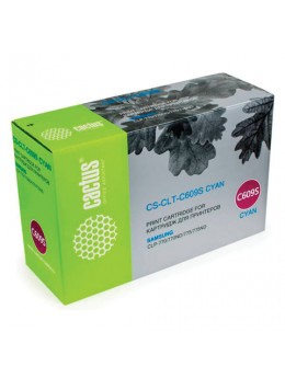Картридж лазерный CACTUS (CS-CLT-C609S) для SAMSUNG CLP-770/770ND/775/775ND, голубой, ресурс 7000 стр. Картридж лазерный CACTUS (CS-CLT-C609S) для SAMSUNG CLP-770/770ND/775/775ND, голубой, ресурс 7000 стр.