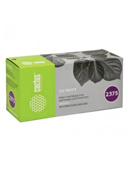 Картридж лазерный CACTUS (CS-TN2375) для BROTHER HL-L2300DR/2340DWR/DCP-L2500, ресурс 2600 стр. Картридж лазерный CACTUS (CS-TN2375) для BROTHER HL-L2300DR/2340DWR/DCP-L2500, ресурс 2600 стр.