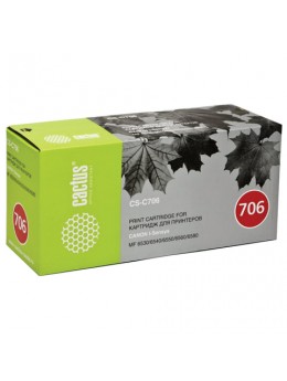 Картридж лазерный CACTUS (CS-C706) для CANON MF6530/6540/6550/6580, ресурс 5000 стр. Картридж лазерный CACTUS (CS-C706) для CANON MF6530/6540/6550/6580, ресурс 5000 стр.