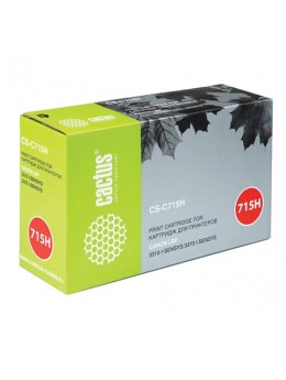 Картридж лазерный CACTUS (CS-C715H) для CANON i-SENSYS 3310/3370, ресурс 7000 стр.