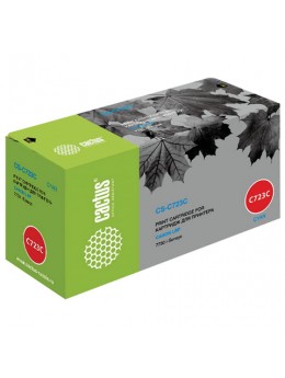 Картридж лазерный CACTUS (CS-C723C) для CANON i-SENSYS 7750, голубой, ресурс 8500 стр. Картридж лазерный CACTUS (CS-C723C) для CANON i-SENSYS 7750, голубой, ресурс 8500 стр.