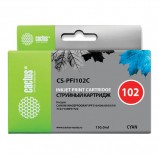 Картридж струйный CACTUS (CS-PFI102C) для CANON iPF500/510/F600/605/650/700, голубой, 130 мл
