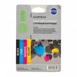 Картридж струйный CACTUS (CS-EPT0735) для EPSON Stylus С79, комплект 4 цвета