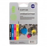 Картридж струйный CACTUS (CS-EPT1285) для EPSON Stylus SX1, комплект 4 цвета