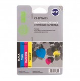 Картридж струйный CACTUS (CS-EPT0635) для EPSON Stylus C67/C87/CX3700/4100/4700, комплект 4 цвета