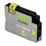 Картридж струйный CACTUS (CS-CN056) для HP OfficeJet 6100/6600/6700, желтый, 14 мл