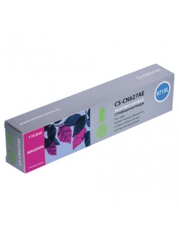 Картридж струйный CACTUS (CS-CN627AE) для HP OfficeJet Pro X576/476/451, пурпурный, ресурс 6600 стр.