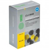 Картридж струйный CACTUS (CS-C4848A) для HP DesignJet 1050C/1055CM, желтый