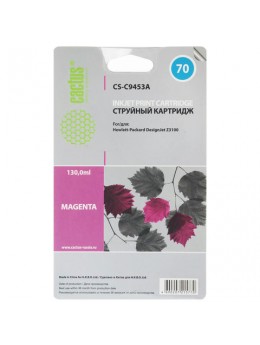 Картридж струйный CACTUS (CS-C9453A) для HP DesignJet Z2100/Z5200/Z5400, пурпурный Картридж струйный CACTUS (CS-C9453A) для HP DesignJet Z2100/Z5200/Z5400, пурпурный
