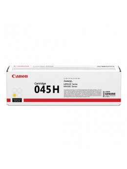 Картридж лазерный CANON (045HY) MF635/633/631/LBP 611/613, желтый, ресурс 2200 стр., оригинальный, 1243C002