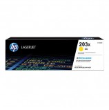 Картридж лазерный HP (CF542X) LaserJet Pro M254/M280/M281, желтый, ресурс 2500 стр., оригинальный
