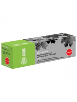 Картридж лазерный CACTUS (CS-045HBK) для CANON MF635/633/631/LBP 611/613, черный, ресурс 2800 стр., CS-C045HBK