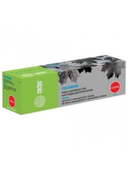 Картридж лазерный CACTUS (CS-045HC) для CANON MF635/633/631/LBP 611/613, голубой, ресурс 2200 стр., CS-C045HC