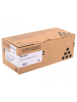 Тонер-картридж лазерный RICOH (SP C250E) SPC250/C260/C261/C260/C261, черный, оригинальный, ресурс 2000 стр., 407543