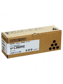 Тонер-картридж лазерный RICOH (SP C360E) SP C360/C361, черный, оригинальный, ресурс 2000 стр., 408188 Тонер-картридж лазерный RICOH (SP C360E) SP C360/C361, черный, оригинальный, ресурс 2000 стр., 408188