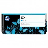 Картридж струйный для плоттера HP (P2V80A) DesignJet Z6, Z9+, 300 мл, голубой, оригинальный